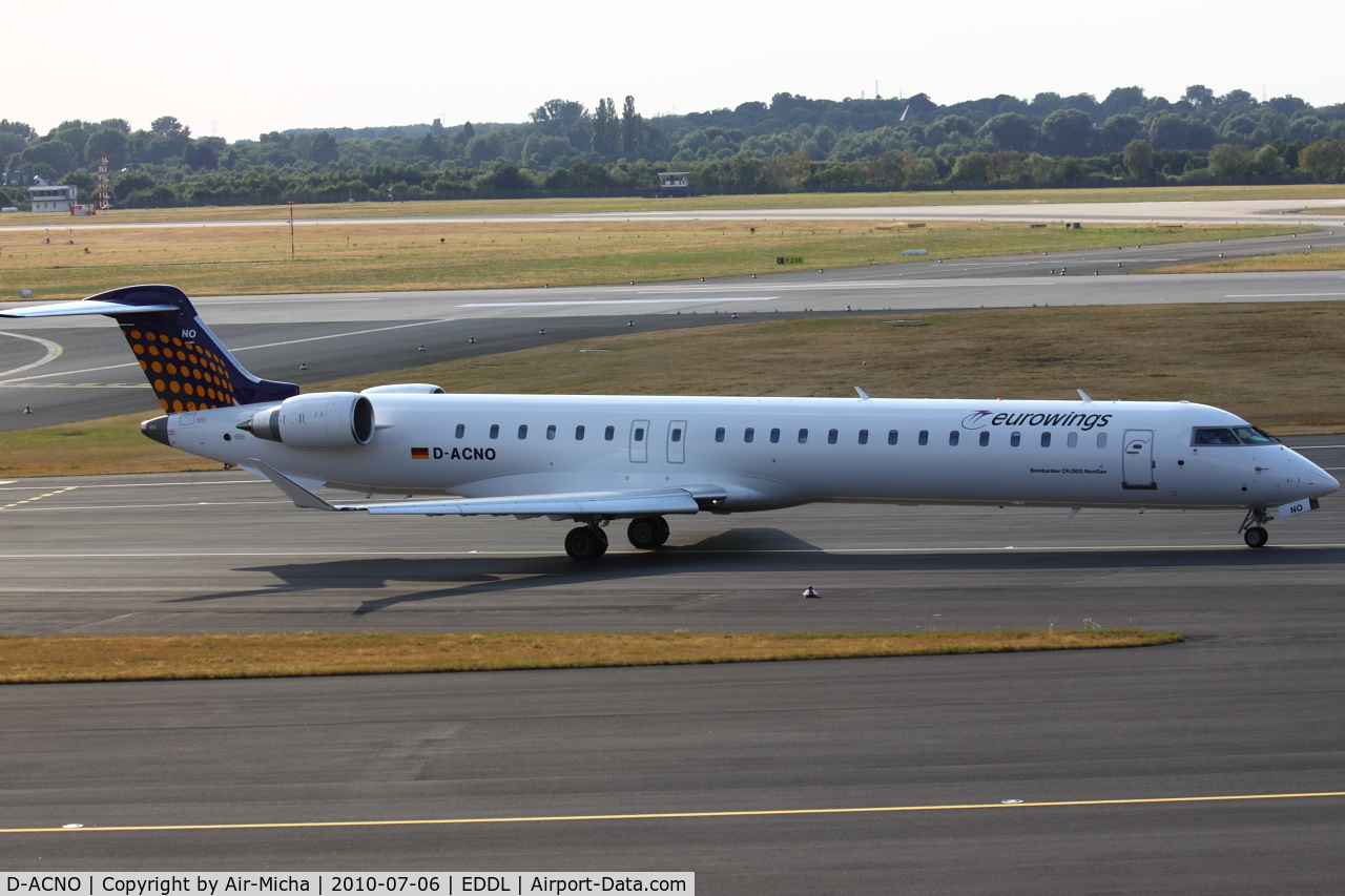 D-ACNO, 2010 Bombardier CRJ-900 NG (CL-600-2D24) C/N 15255, Eurowings, Canadair CL-600-2D24 Regional Jet CRJ-900LR, CN: 15255