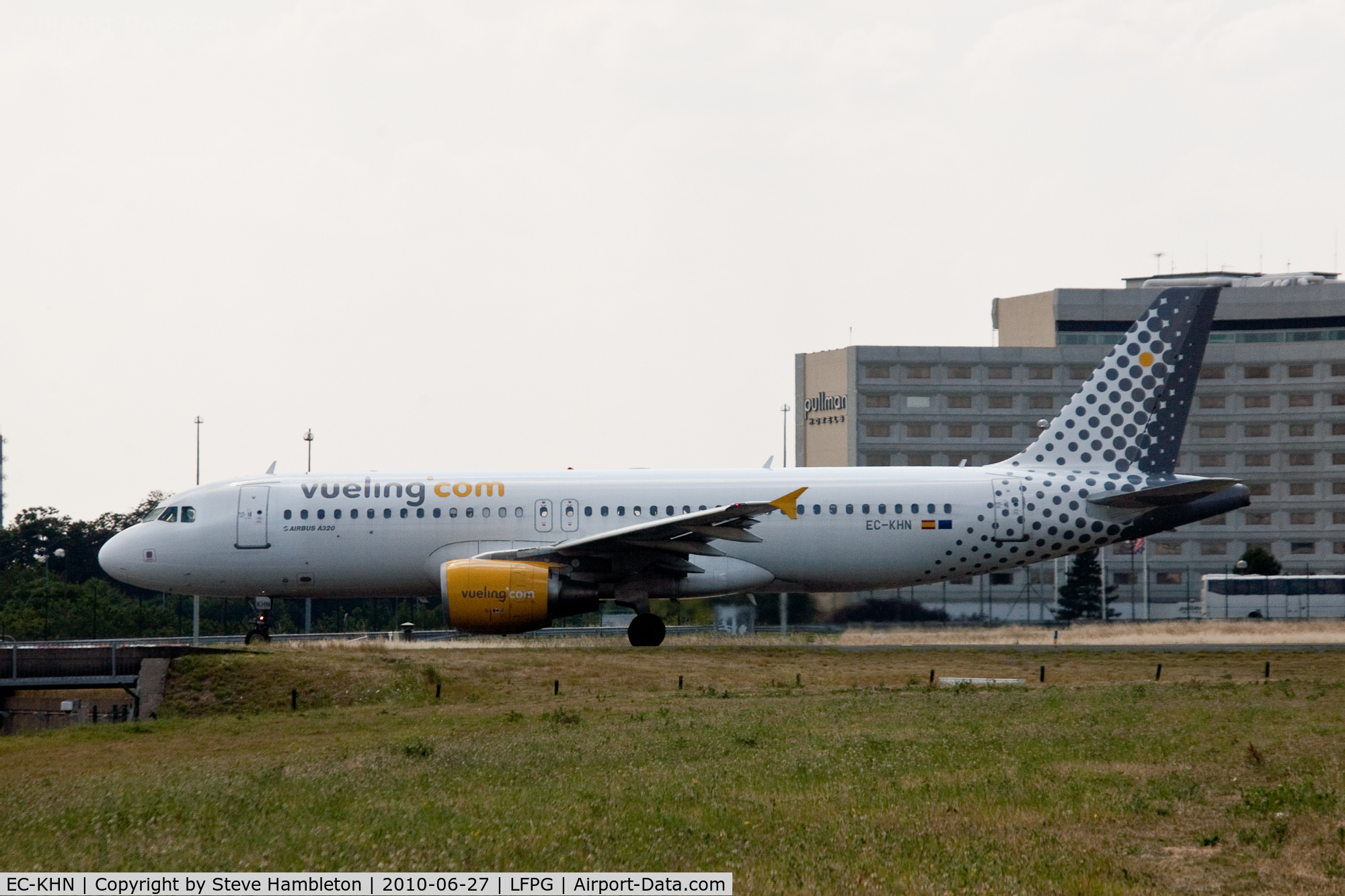 EC-KHN, 2007 Airbus A320-216 C/N 3203, From the 