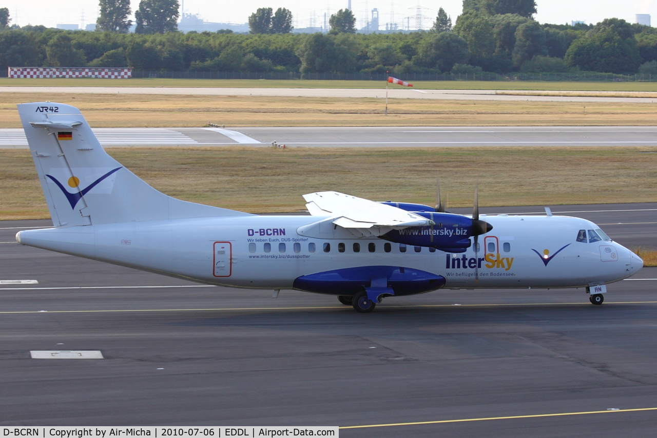 D-BCRN, 1992 ATR 42-300 C/N 329, InterSky, ATR 42-320, CN: 329