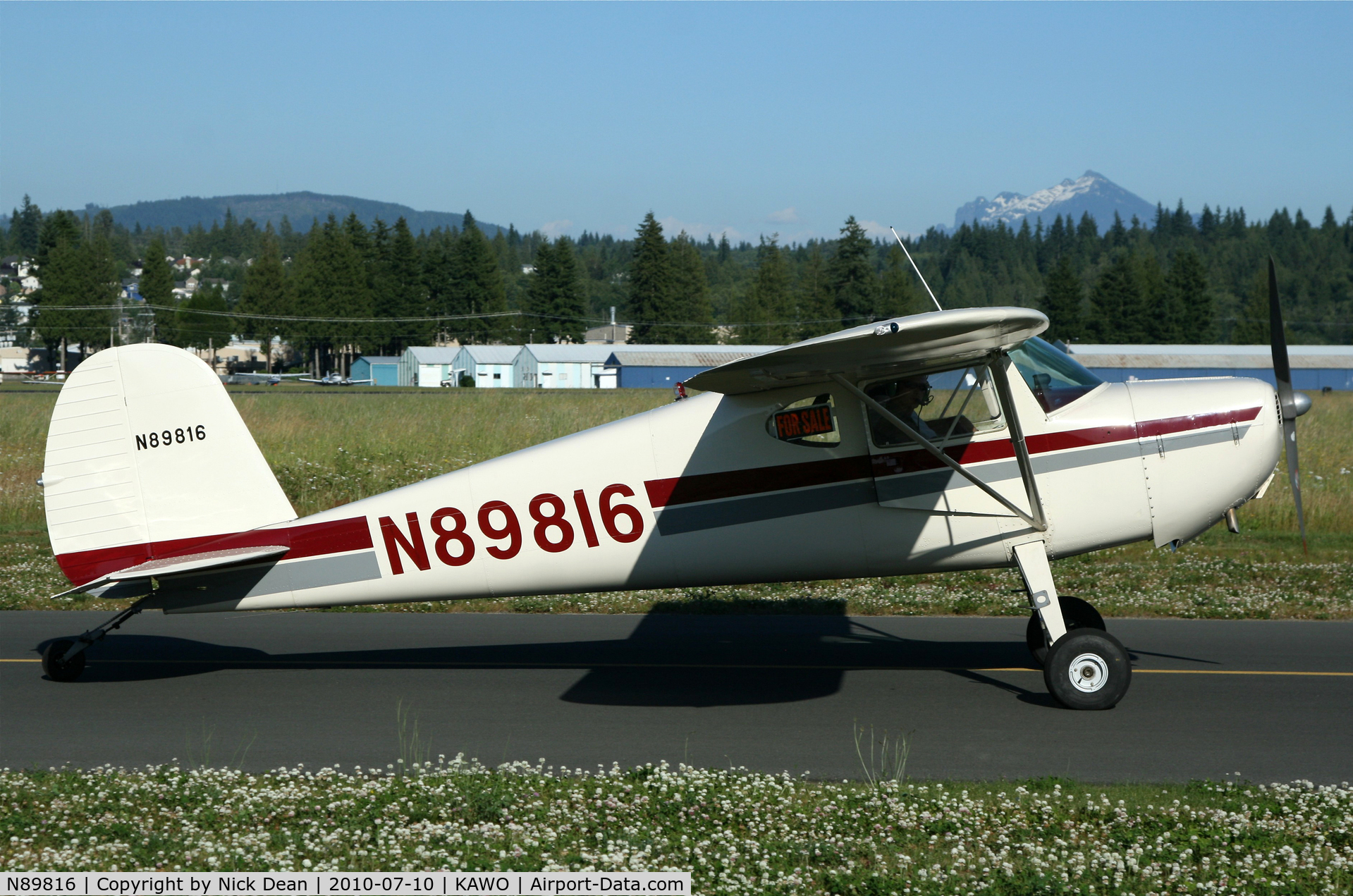 N89816, 1946 Cessna 140 C/N 8865, KAWO