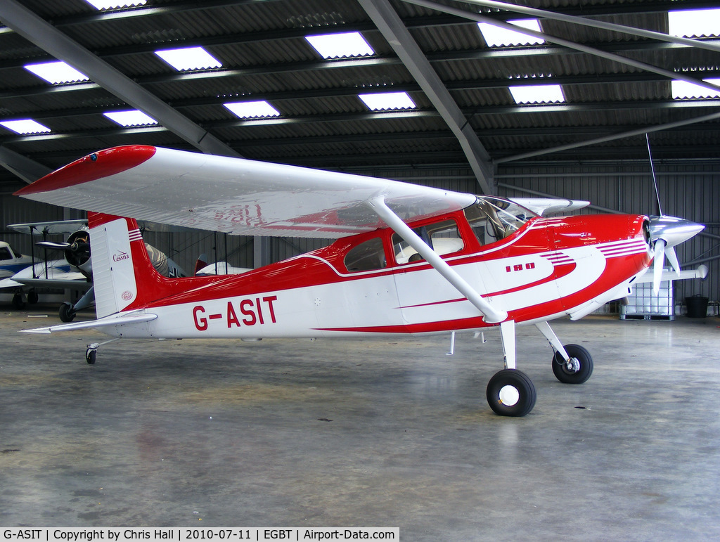 G-ASIT, 1956 Cessna 180 C/N 32567, privately owned