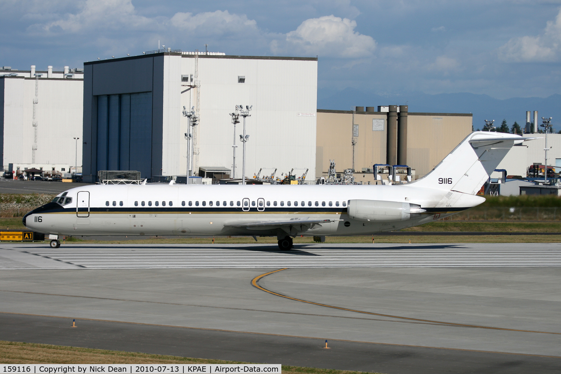 159116, 1973 McDonnell Douglas C-9B Skytrain II C/N 47580, KPAE