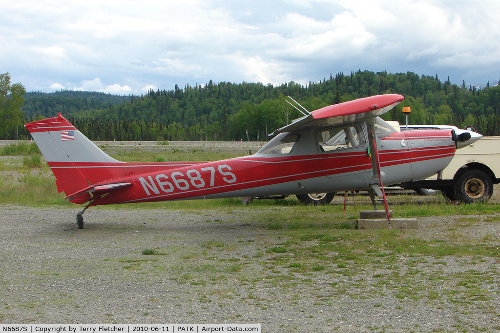 N6687S, 1967 Cessna 150H C/N 15067487, 1967 Cessna 150H, c/n: 15067487 at Talkeetna