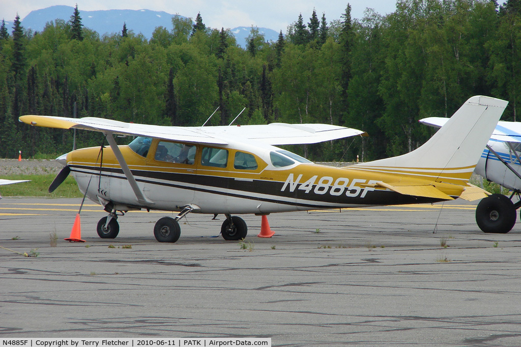 N4885F, 1966 Cessna U206A Super Skywagon C/N U206A-0585, 1966 Cessna U206A, c/n: U206A-0585 at Talkeetna