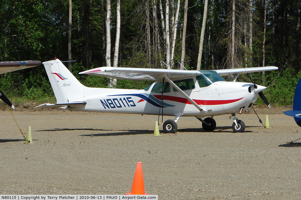 N80115, 1975 Cessna 172M C/N 17266379, 1975 Cessna 172M, c/n: 17266379 at Willow AK