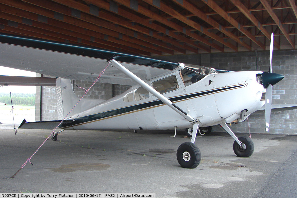 N907CE, 1976 Cessna A185F Skywagon 185 C/N 18503081, 1976 Cessna A185F, c/n: 18503081 at Soldotna