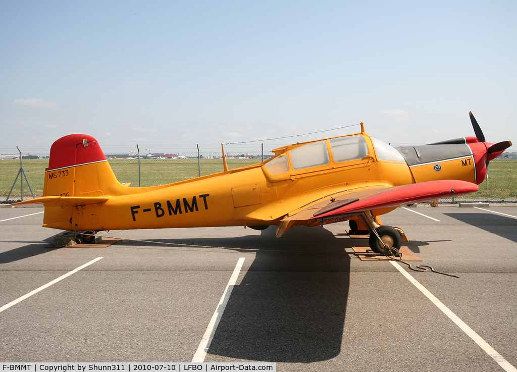 F-BMMT, Morane-Saulnier MS-733 Alcyon C/N 106, Preserved inside Old Wings Association...