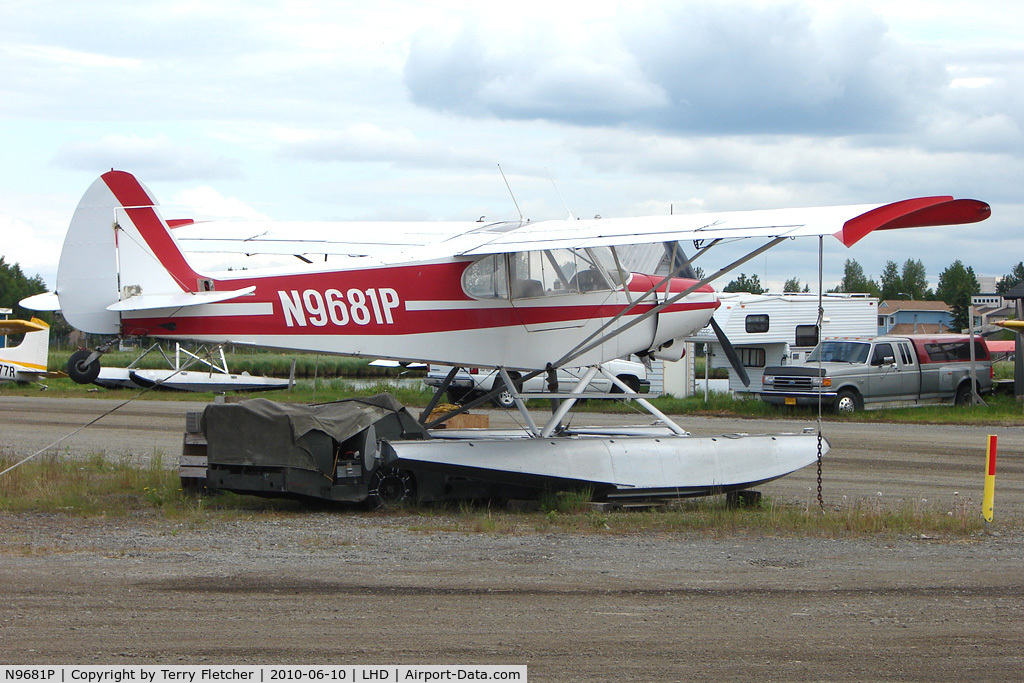 N9681P, 1974 Piper PA-18-150 Super Cub C/N 18-7509018, 1974 Piper PA-18-150, c/n: 18-7509018 at Lake Hood