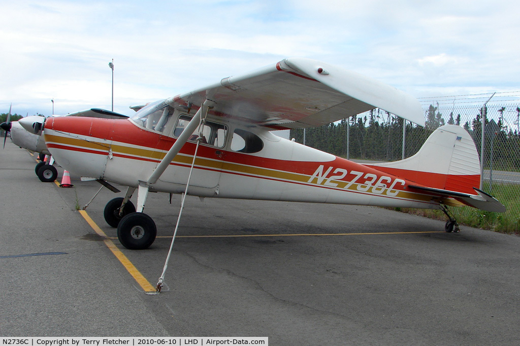 N2736C, 1954 Cessna 170B C/N 26280, 1954 Cessna 170B, c/n: 26280 at Lake Hood