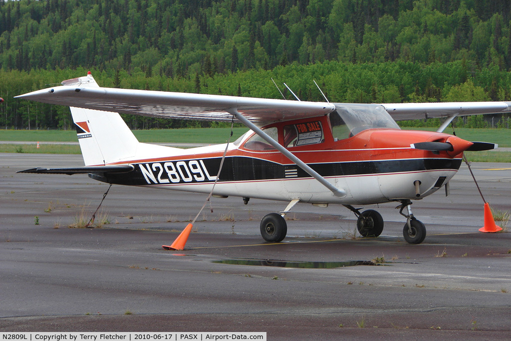 N2809L, 1967 Cessna 172H C/N 17256009, 1967 Cessna 172H, c/n: 17256009 at Soldotna