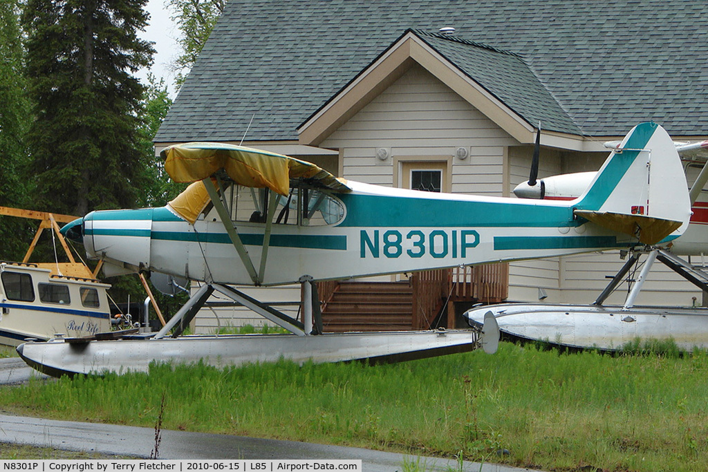 N8301P, 1963 Piper PA-18-150 Super Cub C/N 18-8040, 1963 Piper PA-18-150, c/n: 18-8040 on the shore of Mackey Lake Soldotna