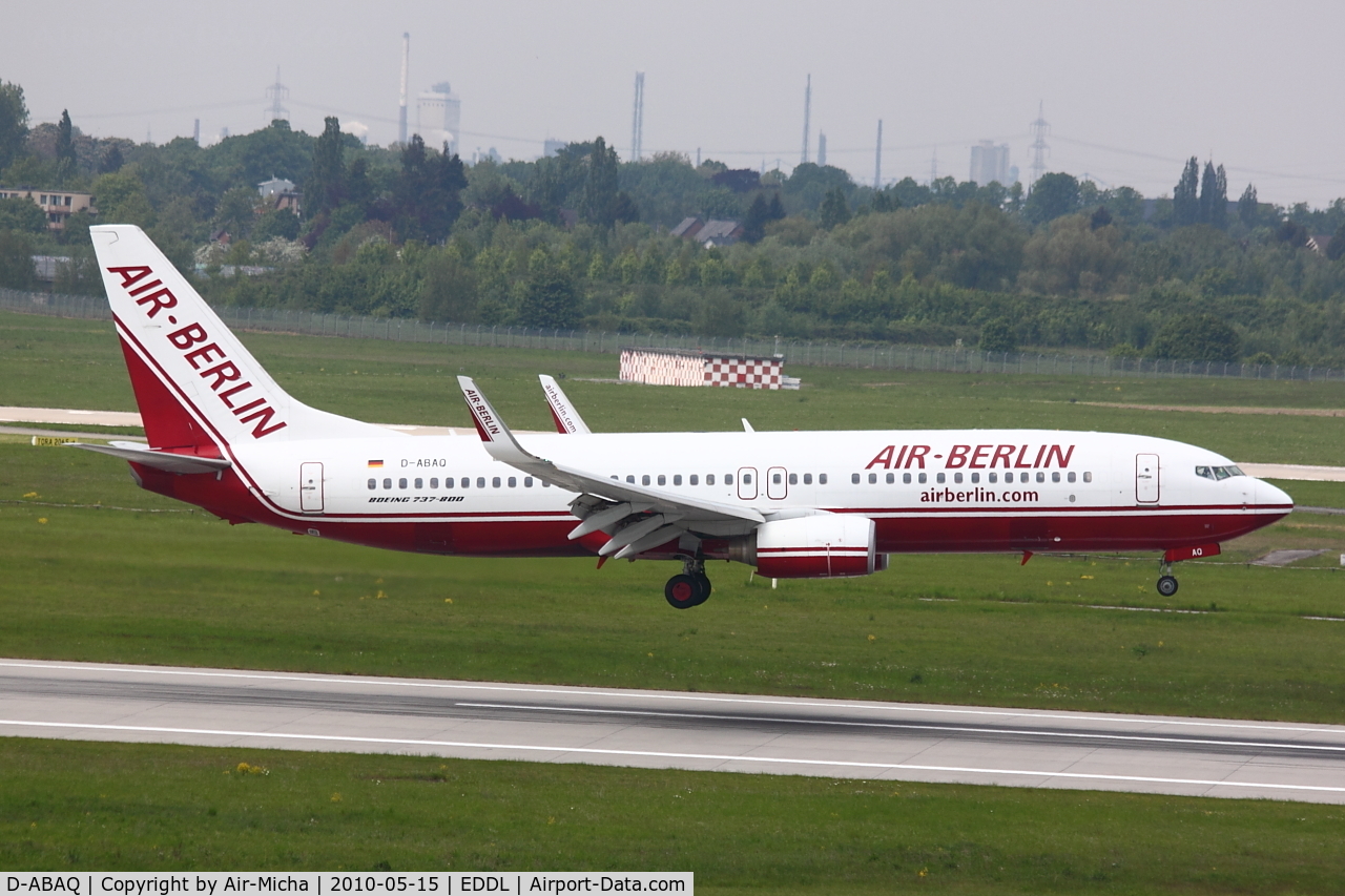 D-ABAQ, 1998 Boeing 737-86J C/N 28071, Air Berlin, Boeing 737-86J (WL), CN: 28071/133