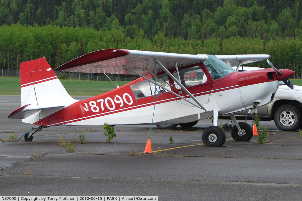 N87090, 1974 Bellanca 8GCBC C/N 66-74, 1974 Bellanca 8GCBC, c/n: 66-74 at Soldotna