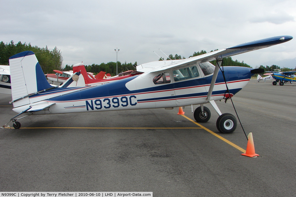 N9399C, 1955 Cessna 180 C/N 31797, 1955 Cessna 180, c/n: 31797 at Lake Hood