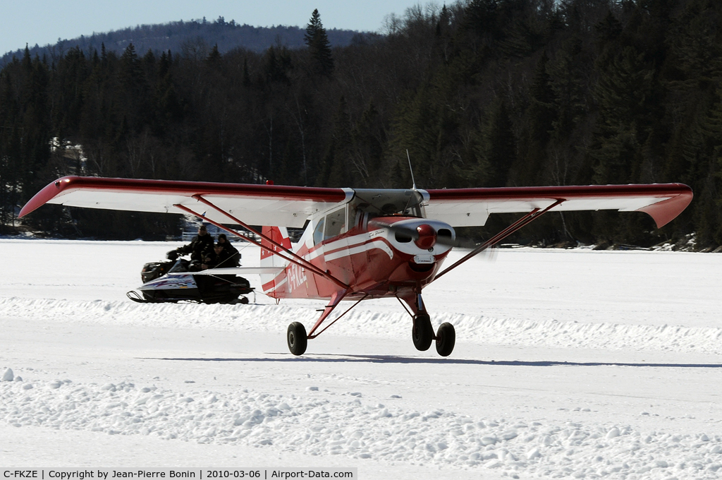 C-FKZE, 1958 Piper PA-22-150 C/N 22-5867, As it is now. Lac Labelle, Qc, March 2010