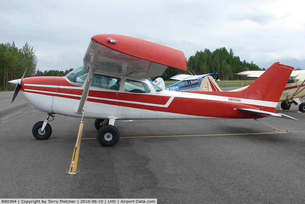 N80304, 1975 Cessna 172M C/N 17266510, 1975 Cessna 172M, c/n: 17266510 at Lake Hood