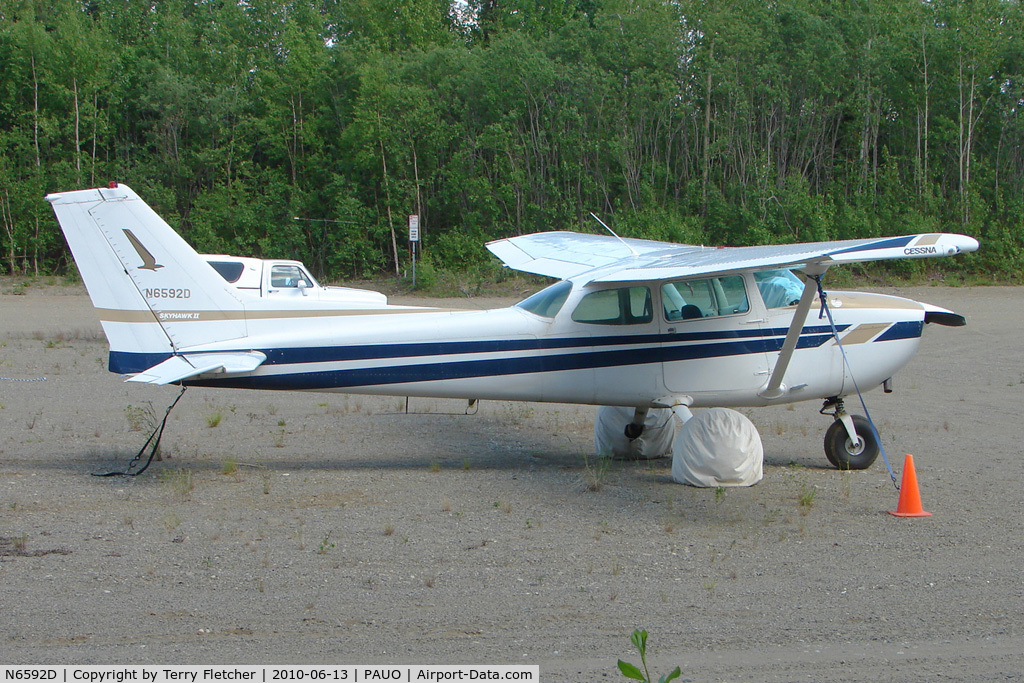 N6592D, 1979 Cessna 172N C/N 17272882, 1979 Cessna 172N, c/n: 17272882 at Willow AK
