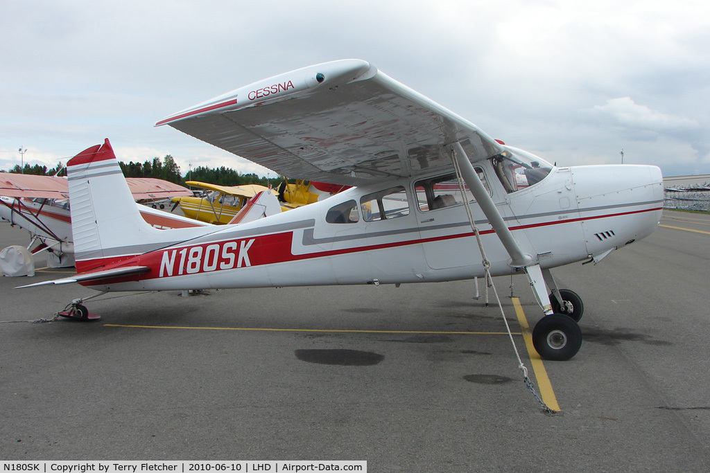 N180SK, 1971 Cessna 180H Skywagon C/N 18052157, 1971 Cessna 180H, c/n: 18052157 at Lake Hood