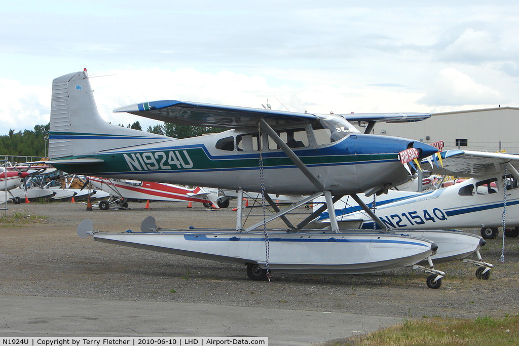 N1924U, 1969 Cessna A185E Skywagon 185 C/N 18501601, 1969 Cessna A185E, c/n: 18501601 at Lake Hood
