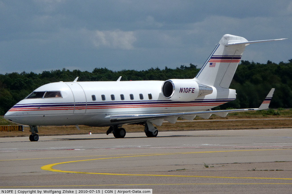 N10FE, 1995 Canadair Challenger 600S (CL-600-1A11) C/N 1074, visitor