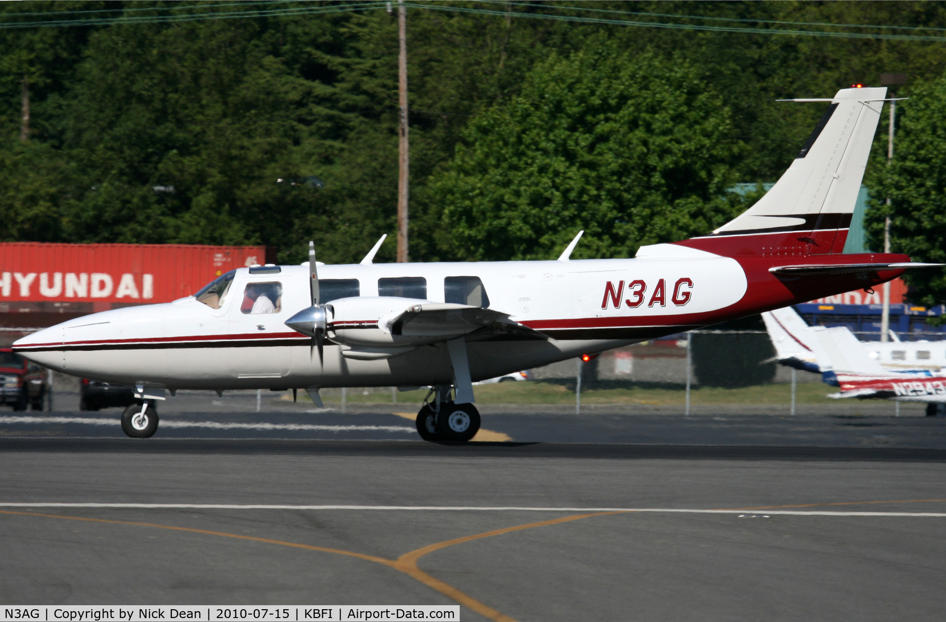 N3AG, 1983 Piper PA-60-602P Aerostar C/N 60-8365018, KBFI