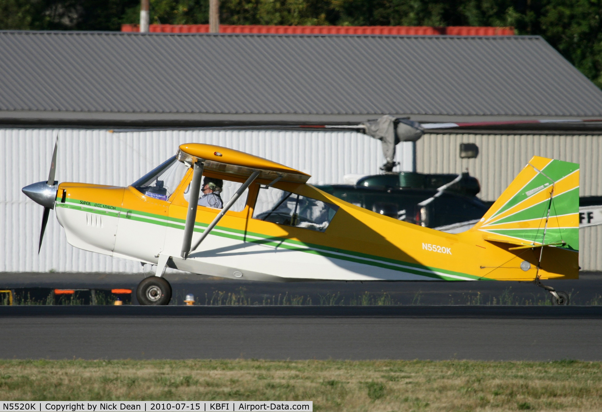 N5520K, 1978 Bellanca 8KCAB Super Decathlon C/N 385-78, KBFI