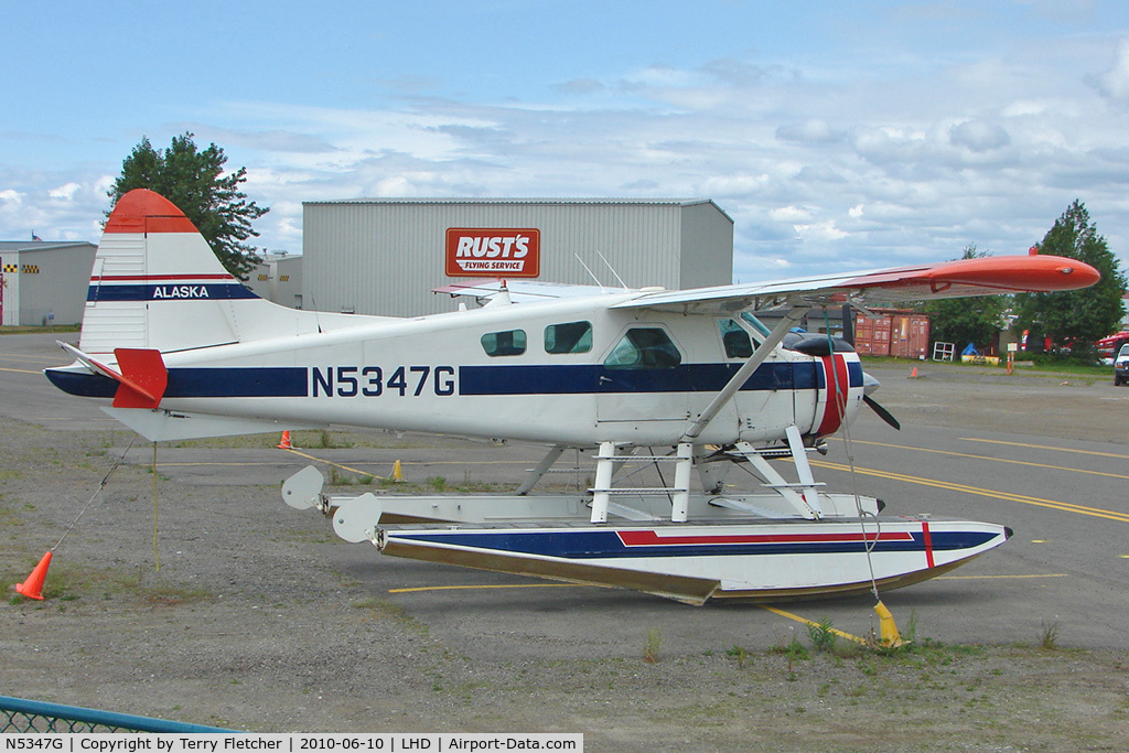 N5347G, De Havilland Canada DHC-2 Beaver Mk.1 C/N 762, Dehavilland BEAVER DHC-2 MK.1, c/n: 762 at Lake Hood