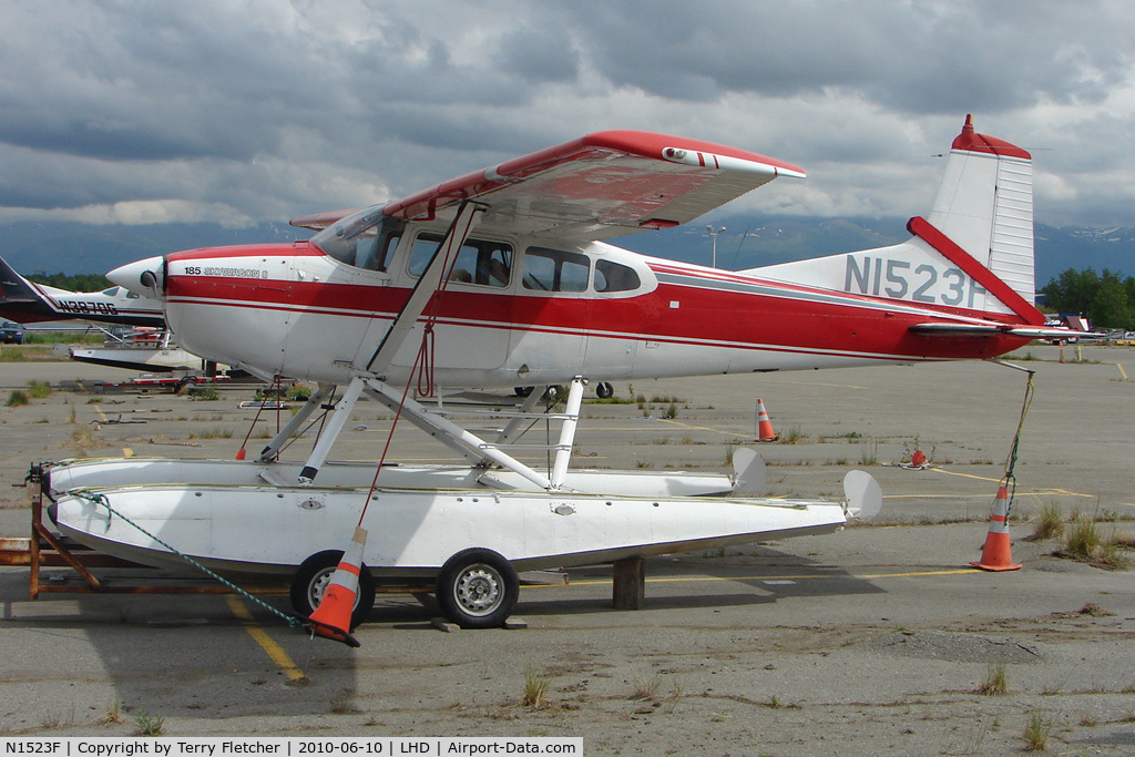 N1523F, 1965 Cessna 185D Skywagon C/N 185-0866, 1965 Cessna 185D, c/n: 185-0866 at Lake Hood