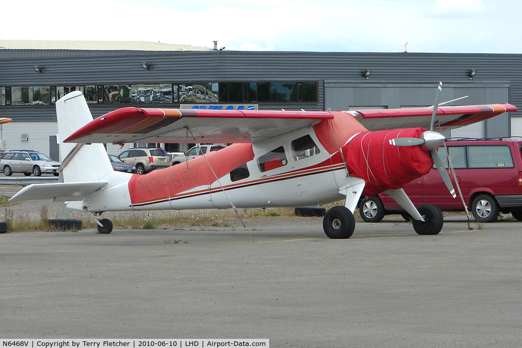 N6468V, 1970 Helio H-295-1400 Super Courier C/N 1424, 1970 Helio H-295, c/n: 1424 at Lake Hood