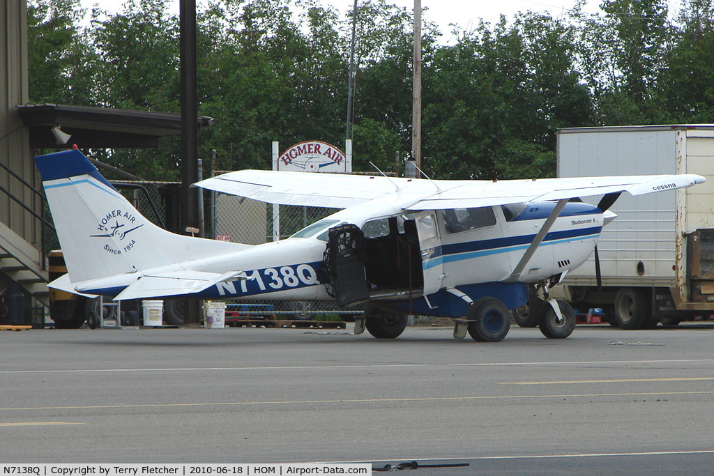 N7138Q, 1975 Cessna U206F Stationair C/N U20603074, 1975 Cessna U206F, c/n: U20603074 at Homer AK