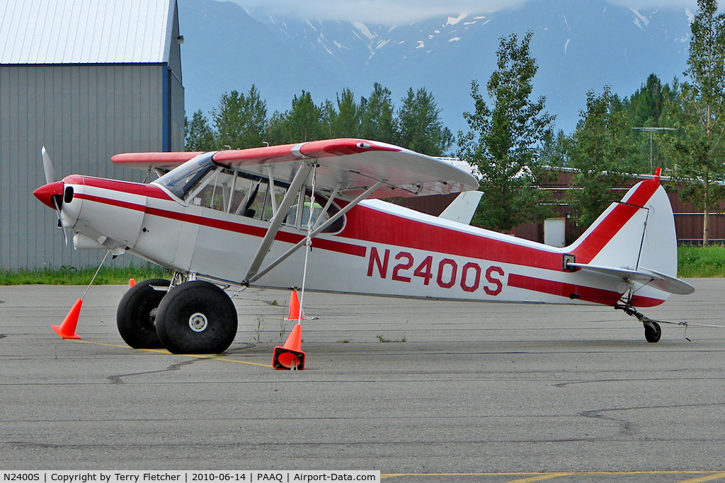 N2400S, Piper PA-18-150 Super Cub C/N 18-7909144, Piper PA-18-150, c/n: 18-7909144 at Palmer