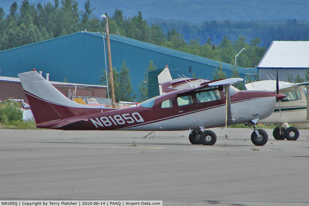 N8185Q, 1975 Cessna U206F Stationair C/N U20603105, 1975 Cessna U206F, c/n: U20603105 at Palmer