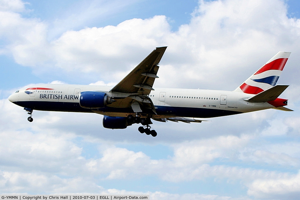 G-YMMN, 2001 Boeing 777-236 C/N 30316, British Airways