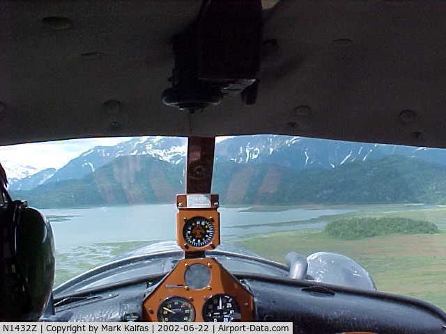 N1432Z, 1954 De Havilland Canada U-6A Beaver C/N 797, Summit Leasing/Alaska West Air, Dehavilland BEAVER U-6A en-route to Wolverine Creek from Island Lake (2R3).