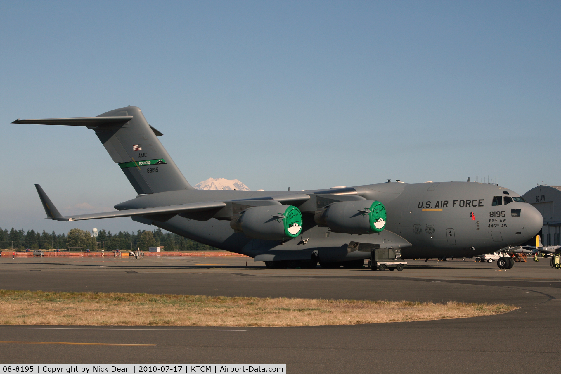 08-8195, 2008 Boeing C-17A Globemaster III C/N P-195, KTCM