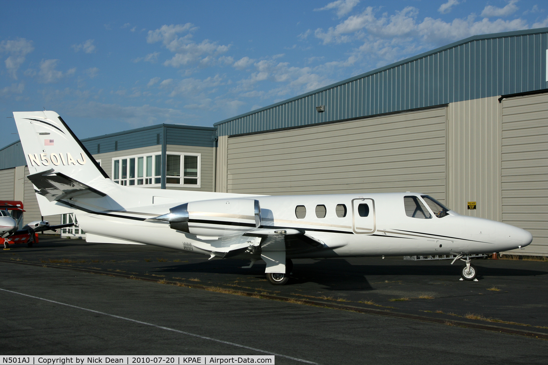 N501AJ, 1978 Cessna 501 Citation I/SP C/N 501-0059, KPAE