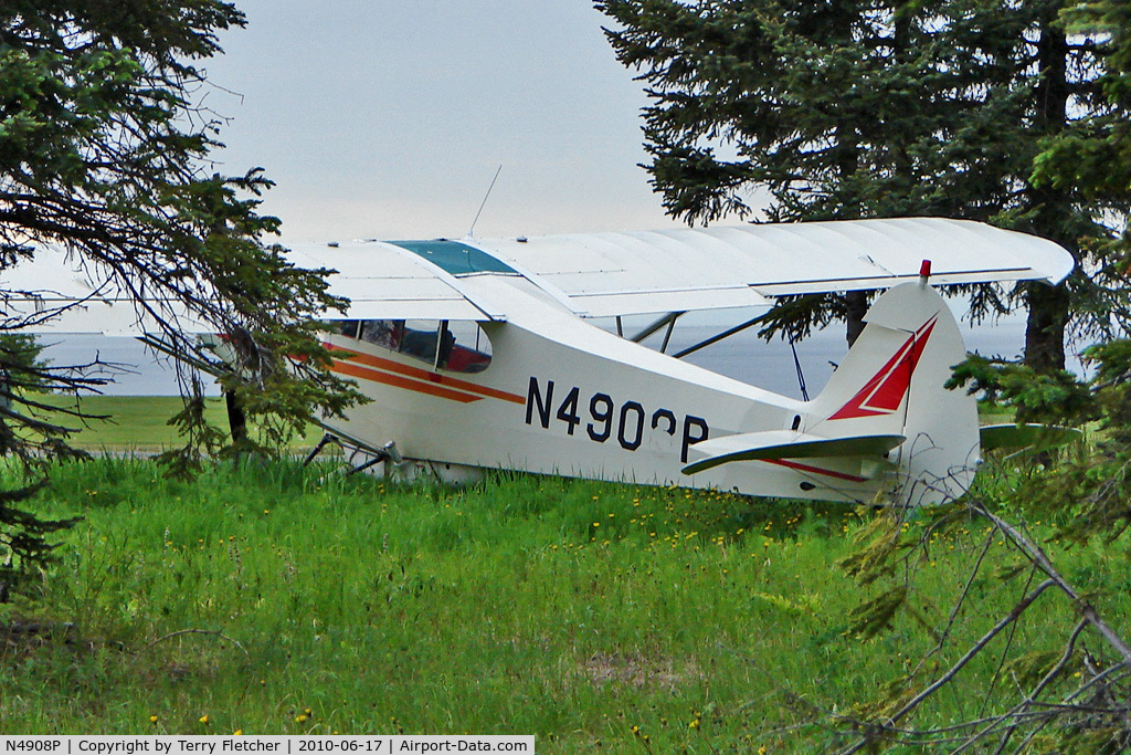 N4908P, 1962 Piper PA-18-150 Super Cub C/N 18-7789, 1962 Piper PA-18-150, c/n: 18-7789 at Anchor Point Alaska