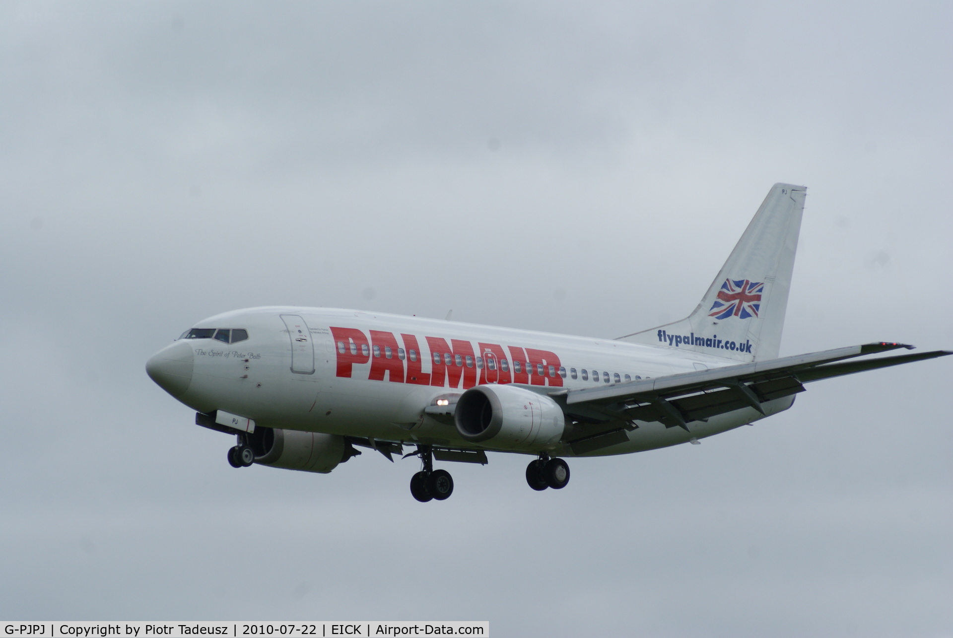 G-PJPJ, 1994 Boeing 737-5H6 C/N 27355, Palmair