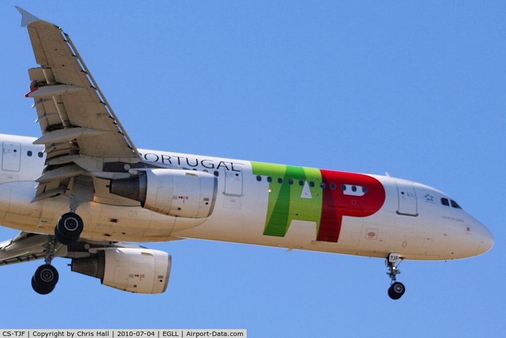 CS-TJF, 2000 Airbus A321-211 C/N 1399, TAP Air Portugal