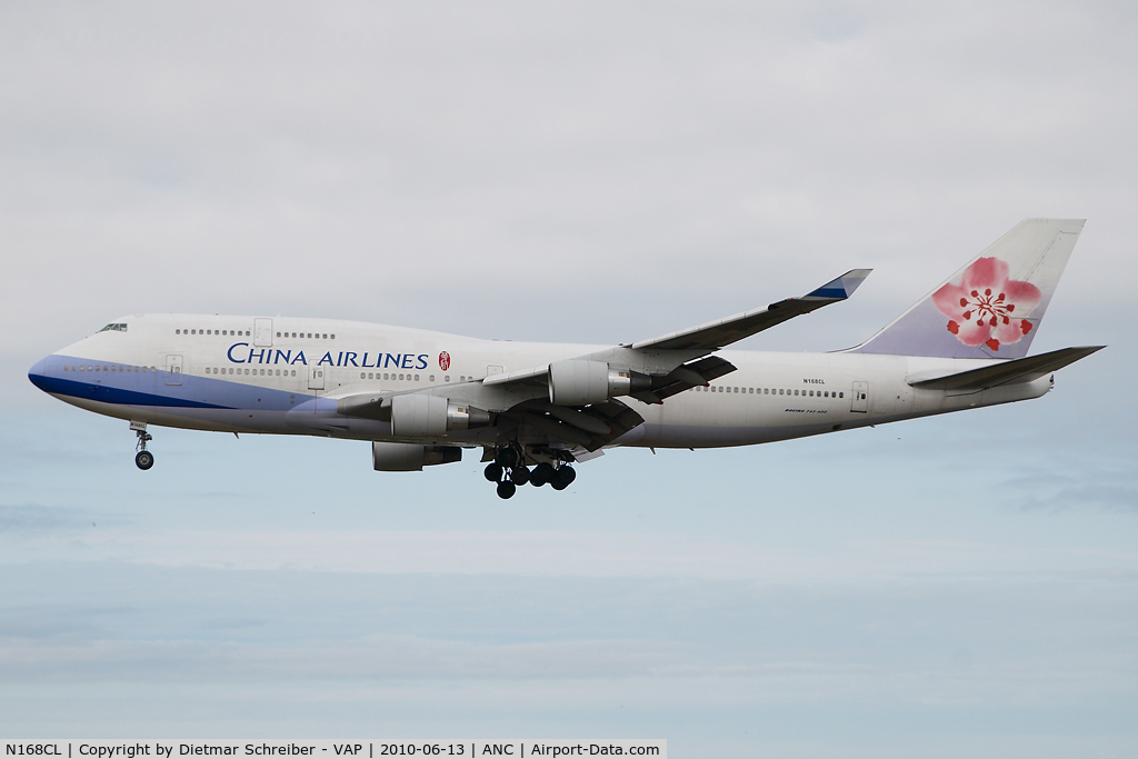 N168CL, 1999 Boeing 747-409 C/N 29906, China Airlines Boeing 747-400