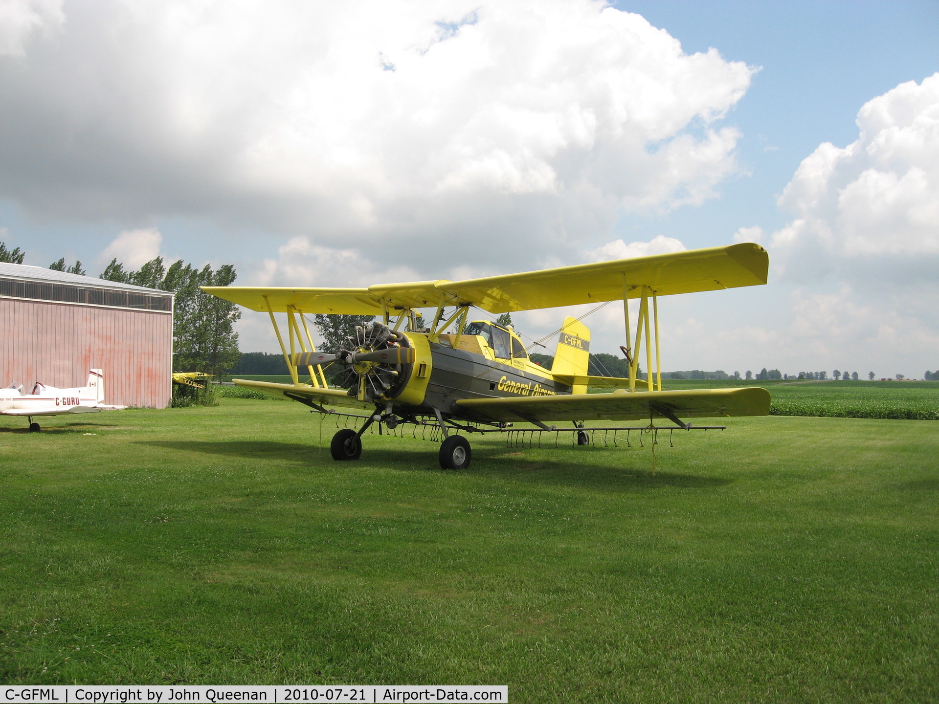 C-GFML, 1975 Schweizer G-164A C/N 1493, Crop Duster. Lucan. Ontario. Canada.