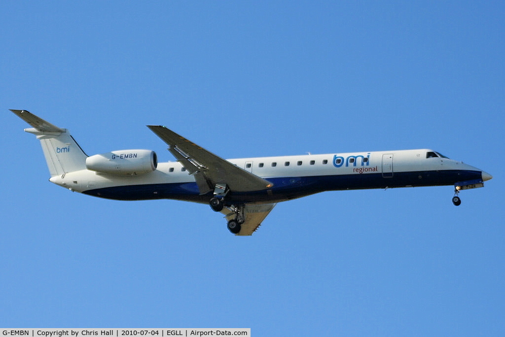 G-EMBN, 2000 Embraer EMB-145EP (ERJ-145EP) C/N 145201, BMI Regional