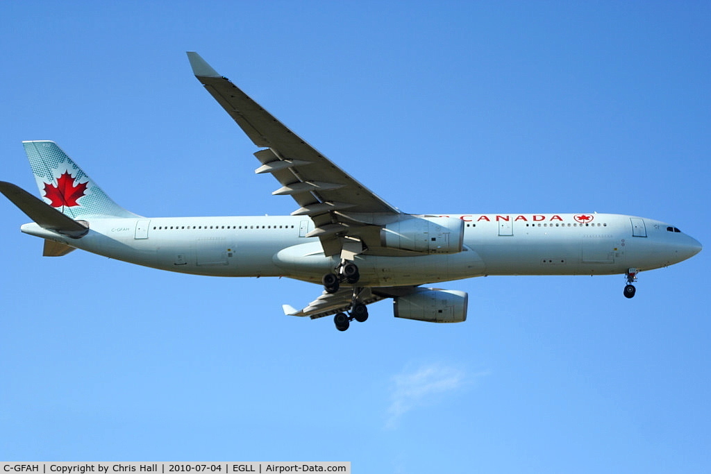 C-GFAH, 1999 Airbus A330-343 C/N 0279, Air Canada