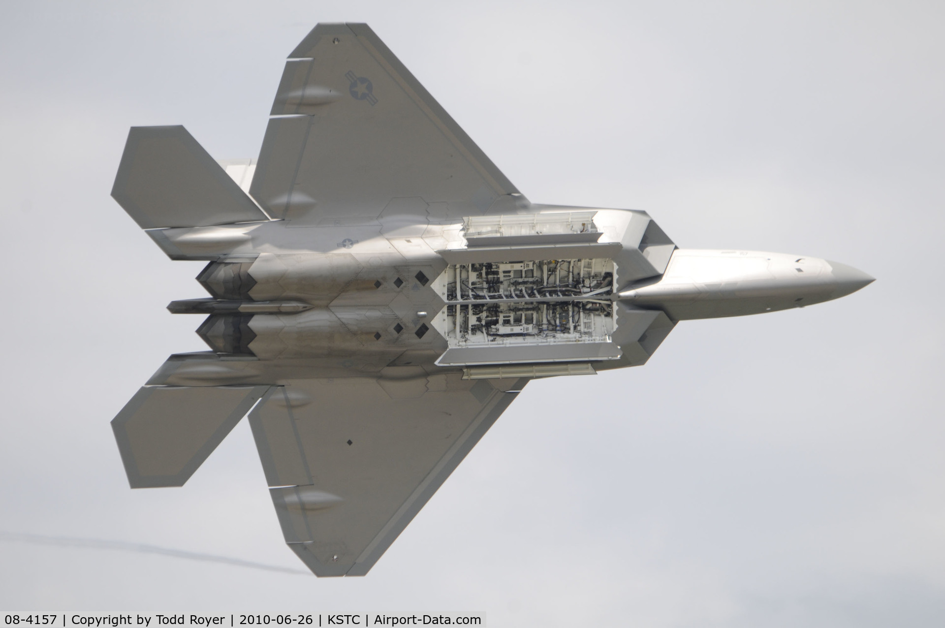 08-4157, 2008 Lockheed F-22A Raptor C/N 4157, F-22 at the Great Minnesota Air Show