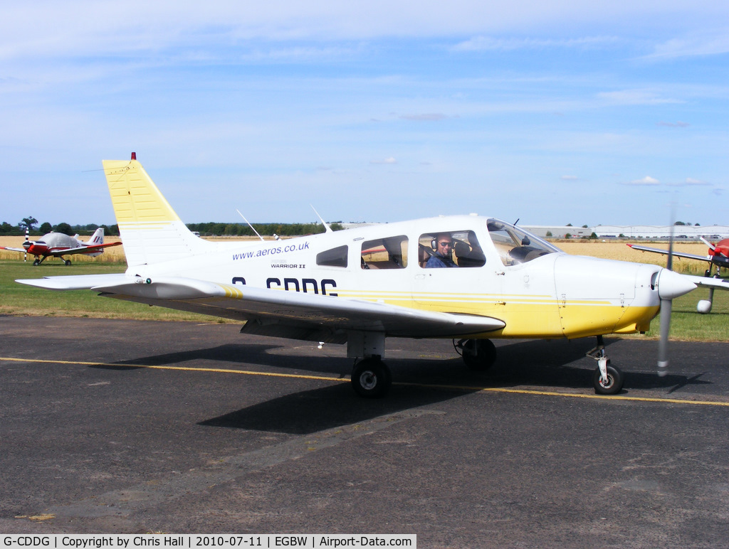 G-CDDG, 1988 Piper PA-28-161 Cherokee Warrior II C/N 2816065, privately owned