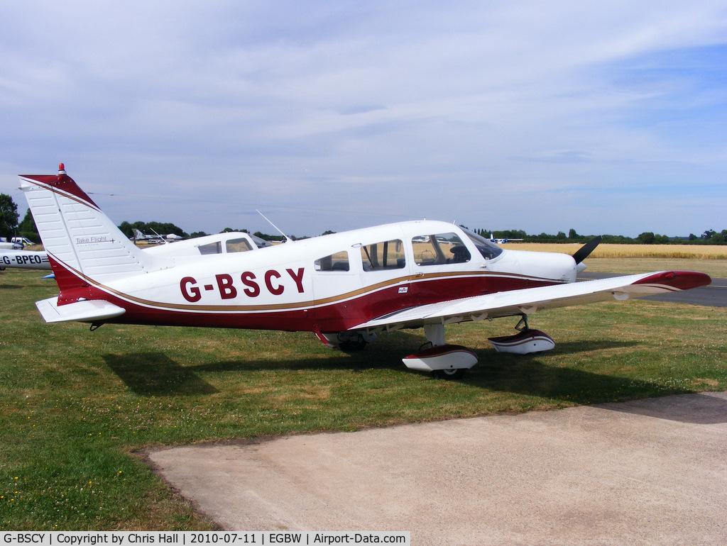 G-BSCY, 1975 Piper PA-28-151 Cherokee Warrior C/N 28-7515046, Take Flight Aviation Ltd