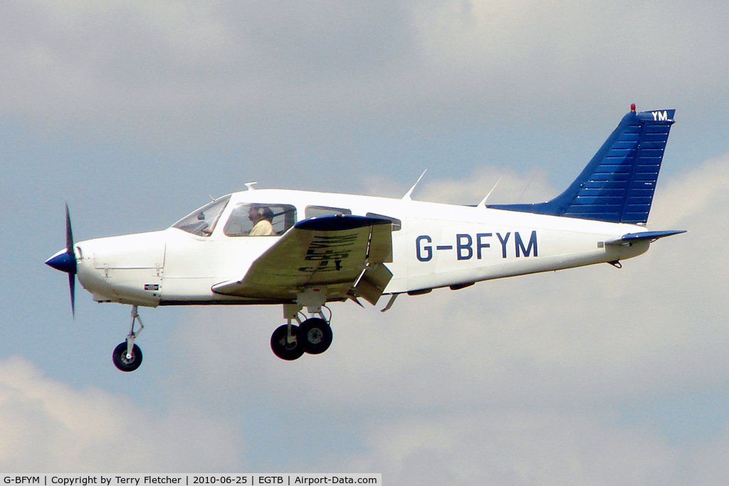 G-BFYM, 1978 Piper PA-28-161 Cherokee Warrior II C/N 28-7816586, 1978 Piper PIPER PA-28-161, c/n: 28-7816586 visitor to AeroExpo 2010