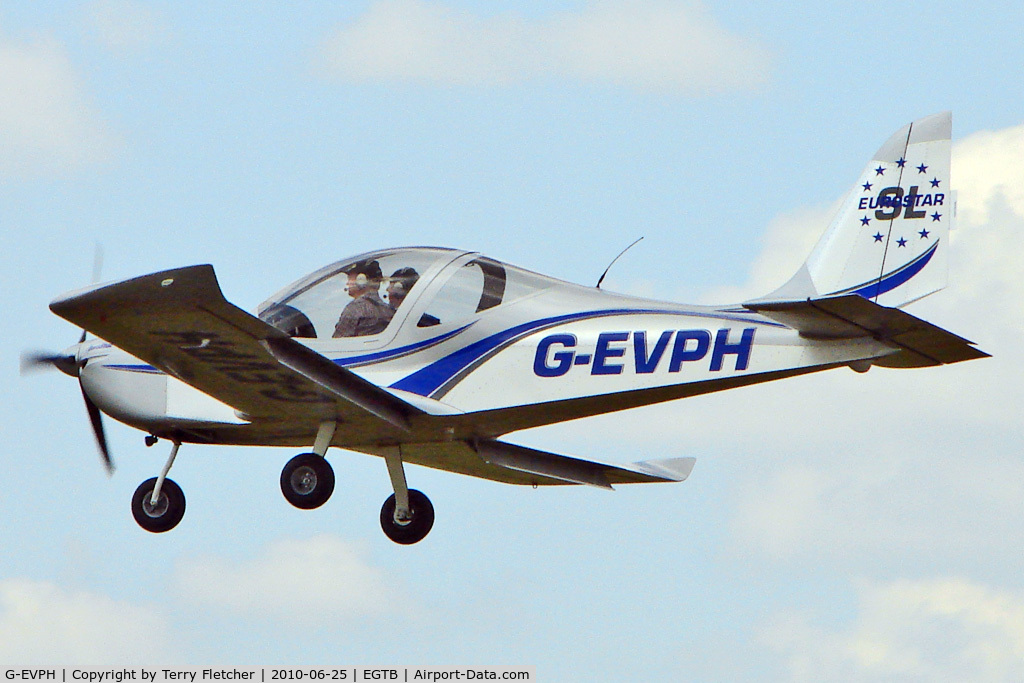 G-EVPH, 2009 Aerotechnik EV-97 Eurostar SL C/N LAA 315B-14951, 2009 Aerotechnik EV-97 Eurostar SL, c/n: LAA 315B-14951 at AeroExpo 2010