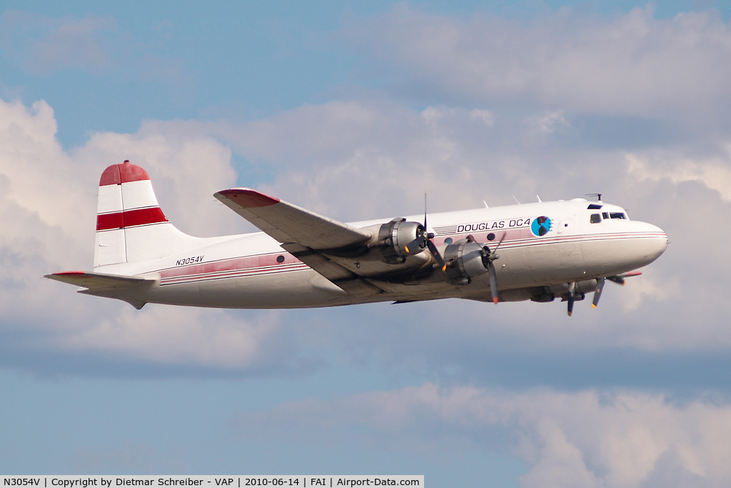 N3054V, 1945 Douglas C-54D Skymaster C/N 10547, Brooks Air DC4