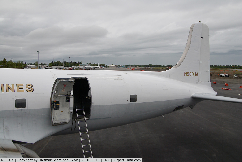 N500UA, 1953 Douglas C-118A Liftmaster (DC-6A) C/N 44597, Universal Airlines DC6